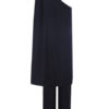 Evening Cape Shoulder Long Sleeve Asymmetrical Jumpsuit - Image 3