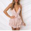 Girl Sexy Boho Floral Playsuit Shorts Jumpsuit Romper