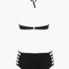 Halter Push-Up Zippered Enhanced Bikini Swimwear - Image 4