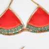 India Style Sexy Bikinis Halter High Waist Print Swimsuits For Women - Image 12