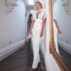 New Sexy Bow Club Party Long Women Jumpsuit Rompers