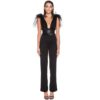 New Sexy Bow Club Party Long Women Jumpsuit Rompers - Image 3