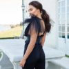 New Sexy Bow Club Party Long Women Jumpsuit Rompers - Image 5