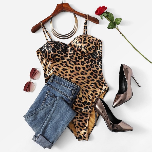 Party Skinny Women Night Out Autumn Casual Mid Waist Bodysuits - Image 7