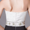 Prom Dresses Strapless Beading High Split Sexy Formal Evening Dress - Image 8