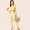 Square Neck Slim Fit Beautiful Boho Blouse