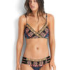 Sexy Bikini Swimsuit African Print Cross Front Two Piece Bathing Suits For Women - Image 2