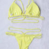 Sexy Bikini Swimwear Halter Strappy Triangle Bikini - Image 10