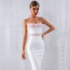 Sexy Bodycon Sleeveless Midi Club Party Dress - Image 2