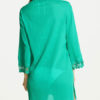 Sexy Cover Up Long Sleeve Cut Out Plunging Beachwear - Image 4