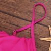 Sexy High-waist Flounces Spaghetti Strap Tankinis For Women - Image 7