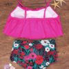 Sexy High-waist Flounces Spaghetti Strap Tankinis For Women - Image 5