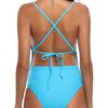 Sexy Hollow Strappy Backless Cross Monokini Swimwear Swimsuit For Women - Image 12