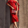 Sexy Red Party Off The Shoulder Mermaid Dress