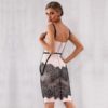 Sexy Summer Women Bodycon Lace Club Midi Celebrity Party Dress - Image 6