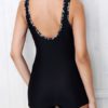 Sexy U Shape Back Stretchy Printing Sport One Piece Swimwear For Women - Image 3