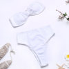 Strapless High Waist Sexy Cami Style Bikinis Swimwear For Women - Image 11