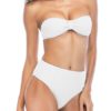 Strapless High Waist Sexy Cami Style Bikinis Swimwear For Women - Image 6