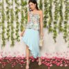 Vintage Floral Print Women Summer Sexy Beach Top - Image 3