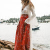 White Cover Up Sheer Bell Sleeve Open Front Plus Size Sexy Bathing Suit - Image 4