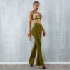 Women Bandage Vestido Tops&Pant Two Pieces Set - Image 2