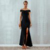 Women Bandage Vestidos Celebrity Long Maxi Party Dress - Image 2