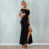 Women Bandage Vestidos Celebrity Long Maxi Party Dress - Image 5