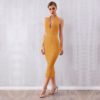 Women Bandage Vestidos Sexy Bodycon Club Dresses - Image 4