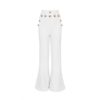 Women Bandage Wide Leg Evening Party Pants Trousers - Image 8