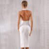 Women Bodycon Sexy Halter Vestidos Evening Party Dress - Image 4
