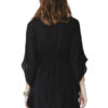Women Casual Cover Up V Neck Lace Half Sleeve Cotton Beachwear - Image 4