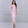 Women Sexy Strapless Bodycon Elegant Luxury Club Party Dress