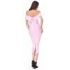 Women Sexy Strapless Bodycon Elegant Luxury Club Party Dress - Image 2