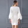 Women Vestidos Verano Sexy Casual Bodycon Mini Dress - Image 4
