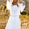 Boho Dress Plus Size Long Sleeve Maxi Dress Women Beach Dress