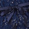 Criss Cross Eyelash Floral Lace Teddy Bodysuit Women One-Piece Sleep Pajamas - Image 10