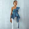 Fashion Runway Short Ruffles Strapless Top - Image 2