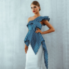 Fashion Runway Short Ruffles Strapless Top - Image 3