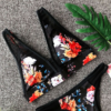 Floral Bikini Set Push Up Padded Bra Swimwear - Image 3