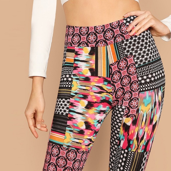 Leisure Modern Lady Women Leggings - Image 5