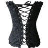 Overbust Corset Top Waist Trainer Lace Up Body Shaper Sexy Lingerie - Image 2