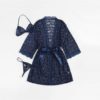 Scallop Floral Lace Coat Sexy Women Underwear Night Gown Sleepwear - Image 2