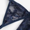 Scallop Floral Lace Coat Sexy Women Underwear Night Gown Sleepwear - Image 5