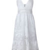 Sexy Long Dress Lace V Neck Straps Slip Dress - Image 7