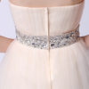 Short Graduation Dress with Beautiful Halter A-line Tulle Ruched - Image 5