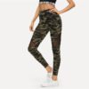 Sporting Sheer Crop Women Athleisure Leggings - Image 3