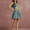 Tulle Applique Beaded Sweetheart A line Short Party Prom Dress - Image 12