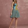 Tulle Applique Beaded Sweetheart A line Short Party Prom Dress - Image 14