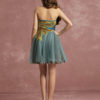 Tulle Applique Beaded Sweetheart A line Short Party Prom Dress - Image 15