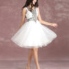 Tulle Lace Applique Beading Homecoming Knee Length Cocktail Prom Dress - Image 5